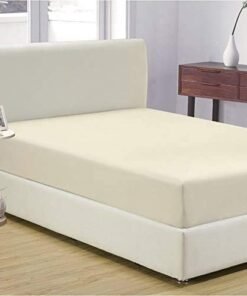 Fitted Bed Sheets- Vanilla