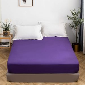 Fitted Bed Sheets- Purple