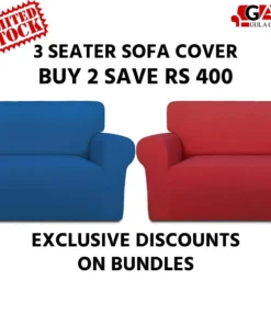 Sofa Covers for 3 Seater bundle offer buy 2 pieces of 3 seater sofa cover and save rs 400 exclusive discount gulaclassic