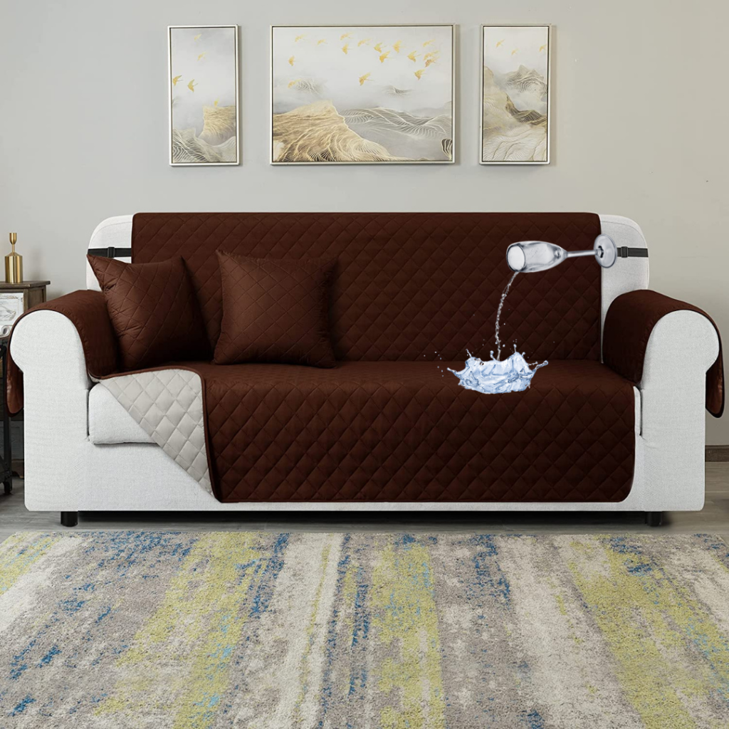 Quilted Sofa Covers Sofa Runners in Pakistan Knit that Fits
