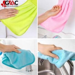 Kitchen Towel and Dish Towel with Hanging loop for everyday kitchen cleaning