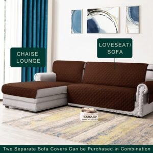 l shape quilted sofa covers