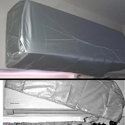 Appliances Cover, Grey Color, Gul A Classic, AC, Fan,Air Condition,Pedestal Fan Cover, parachute Fabric. gulaclassic 1 ton - 1.5 tons - 2 tons (1)