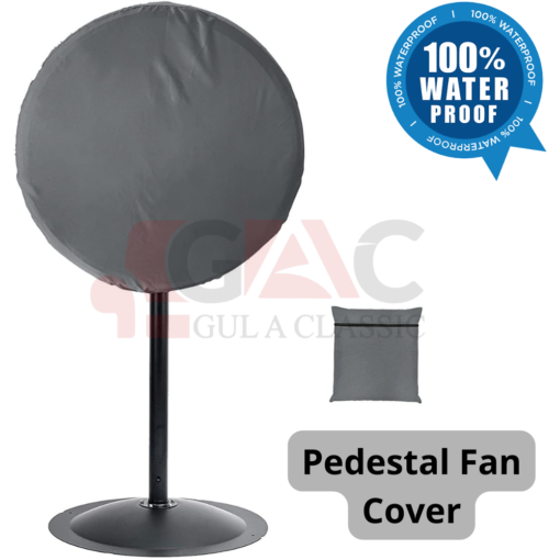 Appliances Cover, Grey Color, Gul A Classic, AC, Fan,Air Condition,Pedestal Fan Cover, parachute Fabric. gulaclassic Waterproof And Dustproof