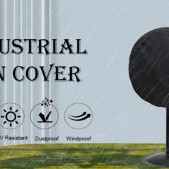 Gul A Classic Pedestal Fan Covers Waterproof and Dustproof - parashute Fabric - color grey - gulaclassic.com