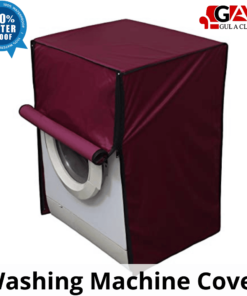 Front load washing machine cover for protection from dust dirt and sunlight