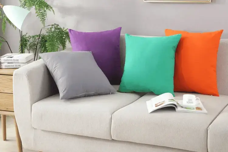 description small image jerses cushion cover soft fabric multiple use washable cool colors (2)