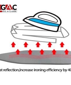 Gul A Classic Ironing Board Cover Thermo Reflect Universal Ironing Cover, Replacement Ironing Board Cover, Faster Ironing with Easy Fit Fastening (Features)