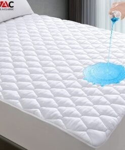 quilted mattress protector double bed