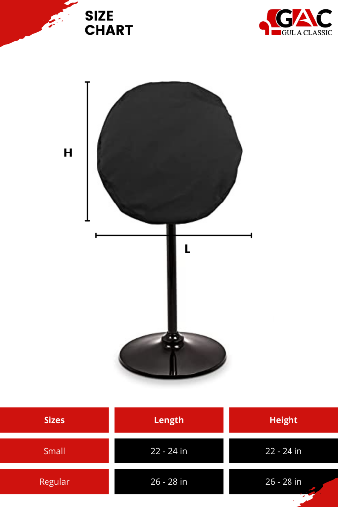 size-chart-for-pedestal-fan-solid-colors