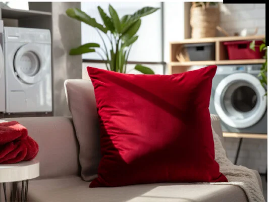 Gul A Classic plain velvet cushion cover with zipper for sofa and bedroom décor