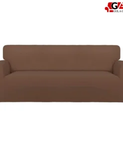 Jersey sofa covers for living room sofa in chocolate color