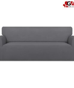 Jersey sofa covers for living room sofa in grey color