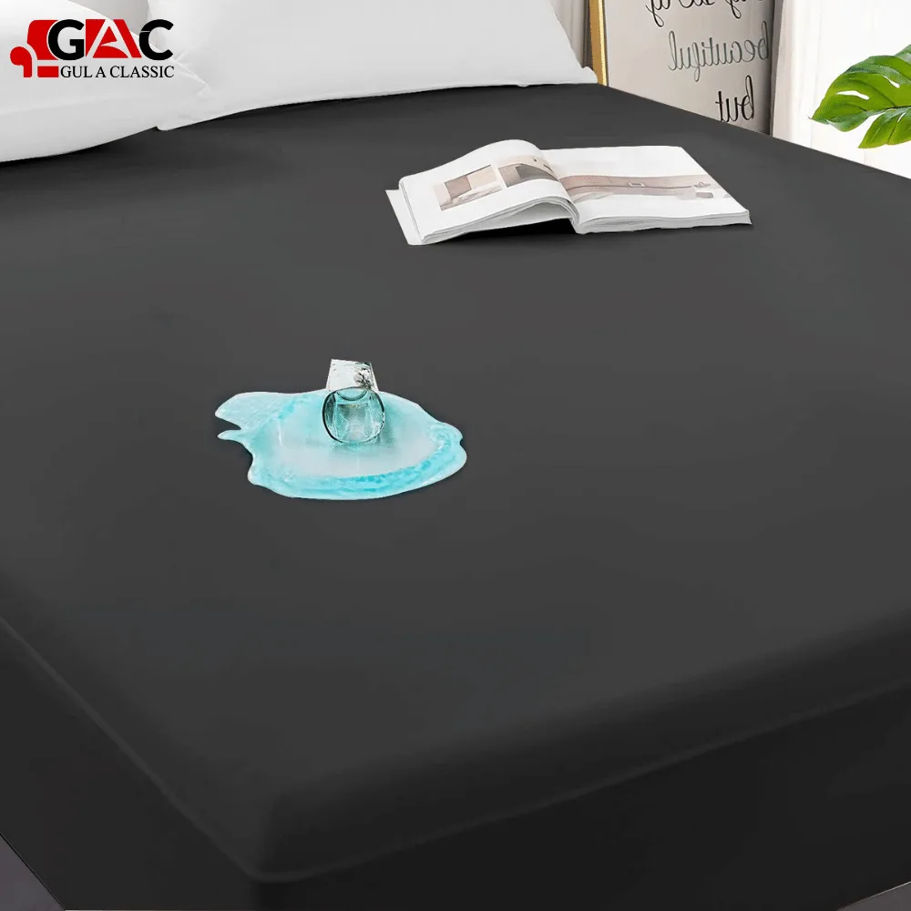 Waterproof Mattress Cover for King, Queen, and Single Mattress Grey