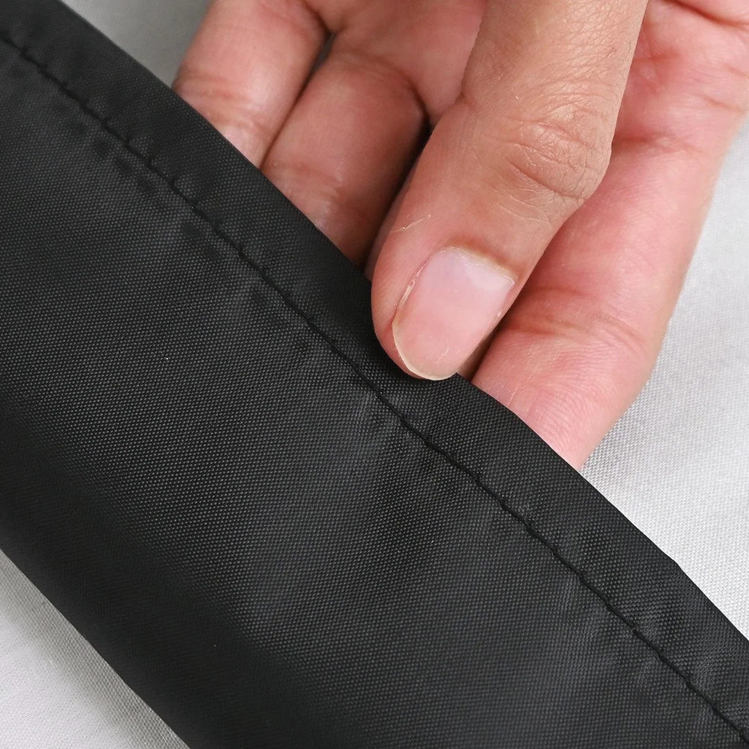 ac cover stitching ends neat finishing black