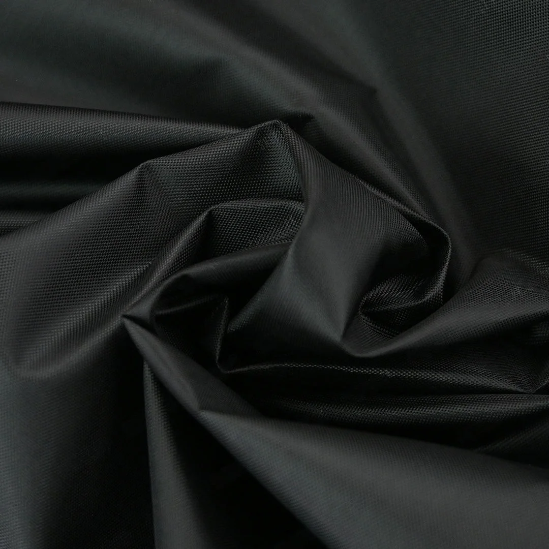 black parachute fabric snooker table cover
